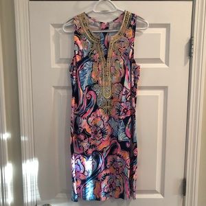 Lily Pulitzer dress Carolotta stretch shift 6 NWT